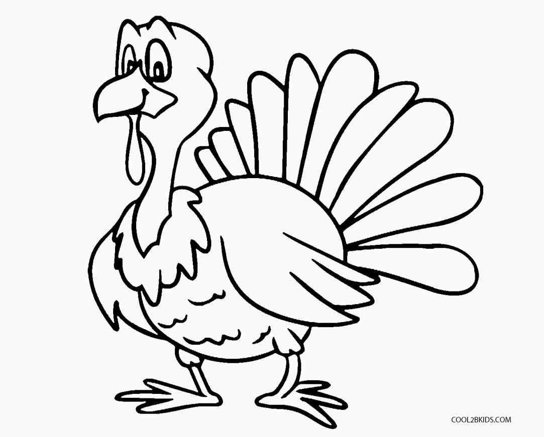 Free Printable Turkey Coloring Pages For Kids   Cool20bKids ...
