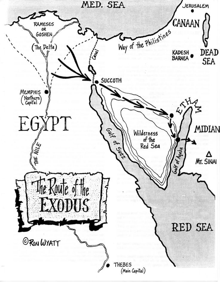 Image result for Bible story coloring pages Moses and the Exodus | Red sea,  Bible mapping, Bible class