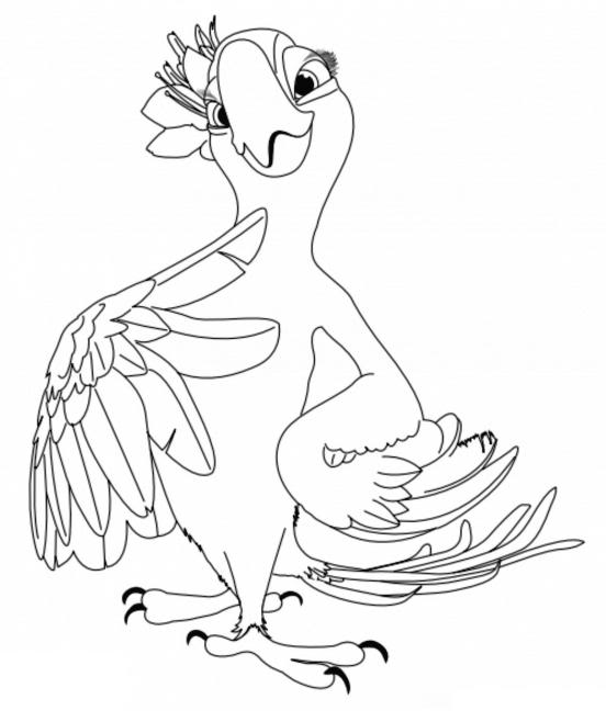 rio coloring pages - Clip Art Library