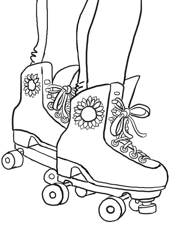 Sunflower Roller Skates Personal Paint Kit/DIY Paint | Etsy