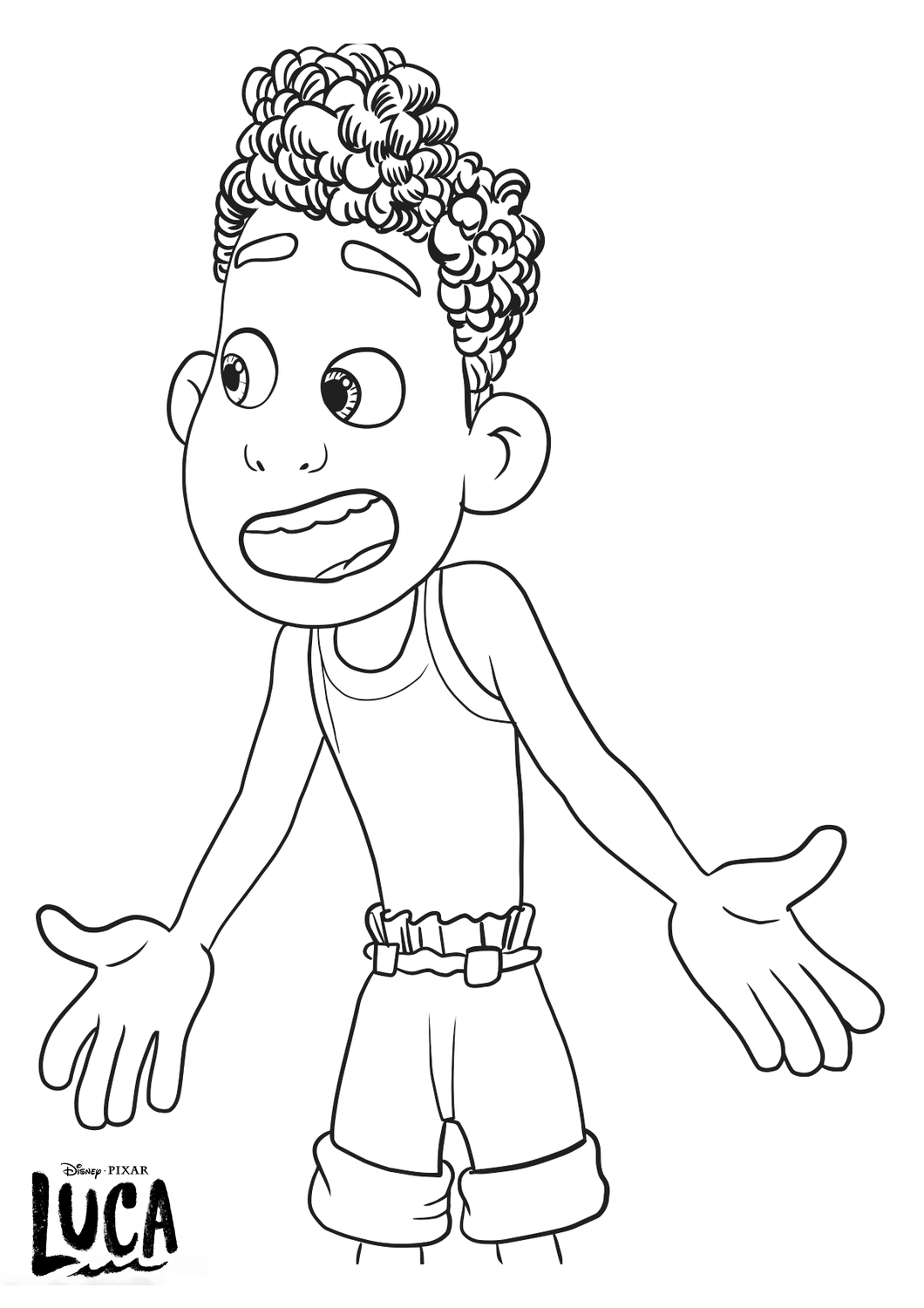 Luca Coloring Pages   Coloring Home