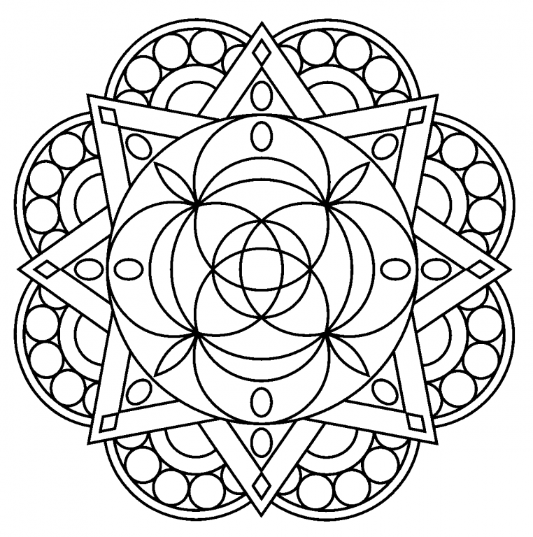 Free Printable Mandala Coloring Pages For Adults - Best Coloring Pages For  Kids | Mandala coloring books, Mandala coloring, Mandala coloring pages