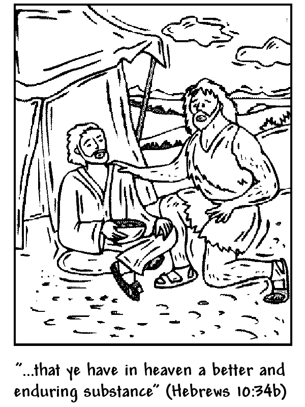 Free Coloring Pages, Jacob And Esau - Coloring Home