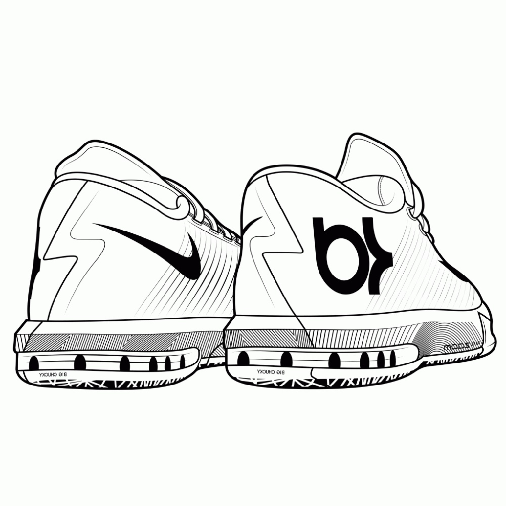 Nike Logo Coloring Pages - Coloring Home