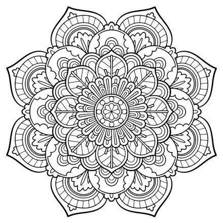 FREE Coloring Pages Celestial Mandala Style – JAMsCraftCloset