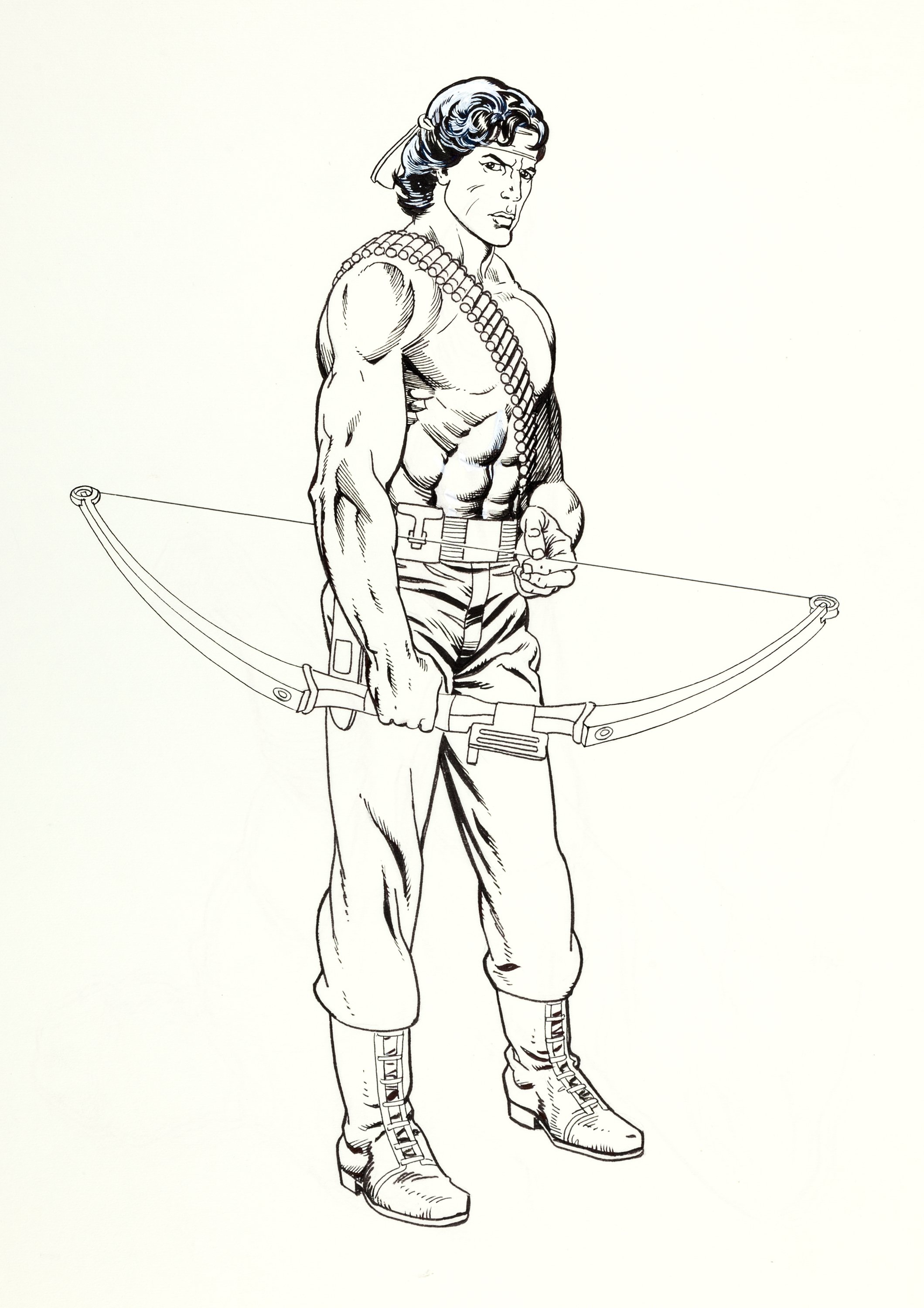Rambo Coloring Pages Coloring Pages