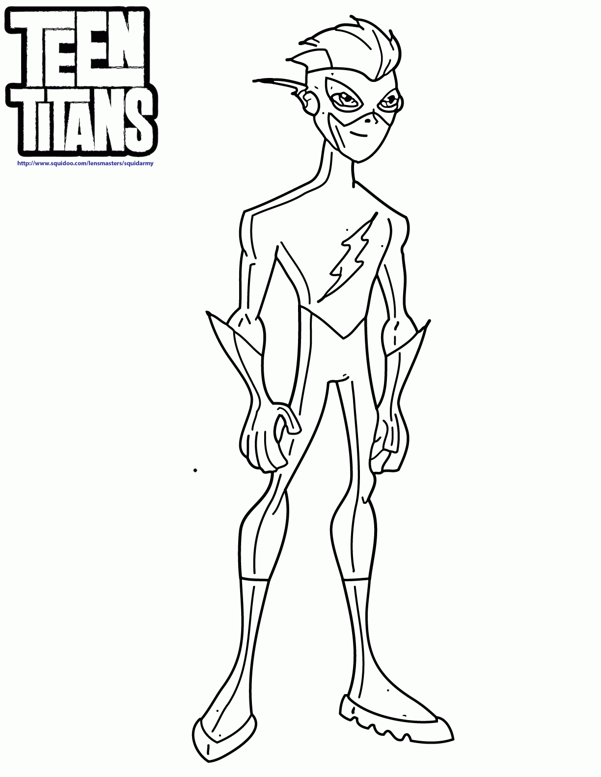 6 Pics of Speedy Teen Titans Coloring Pages - Flash Teen Titans Go ...