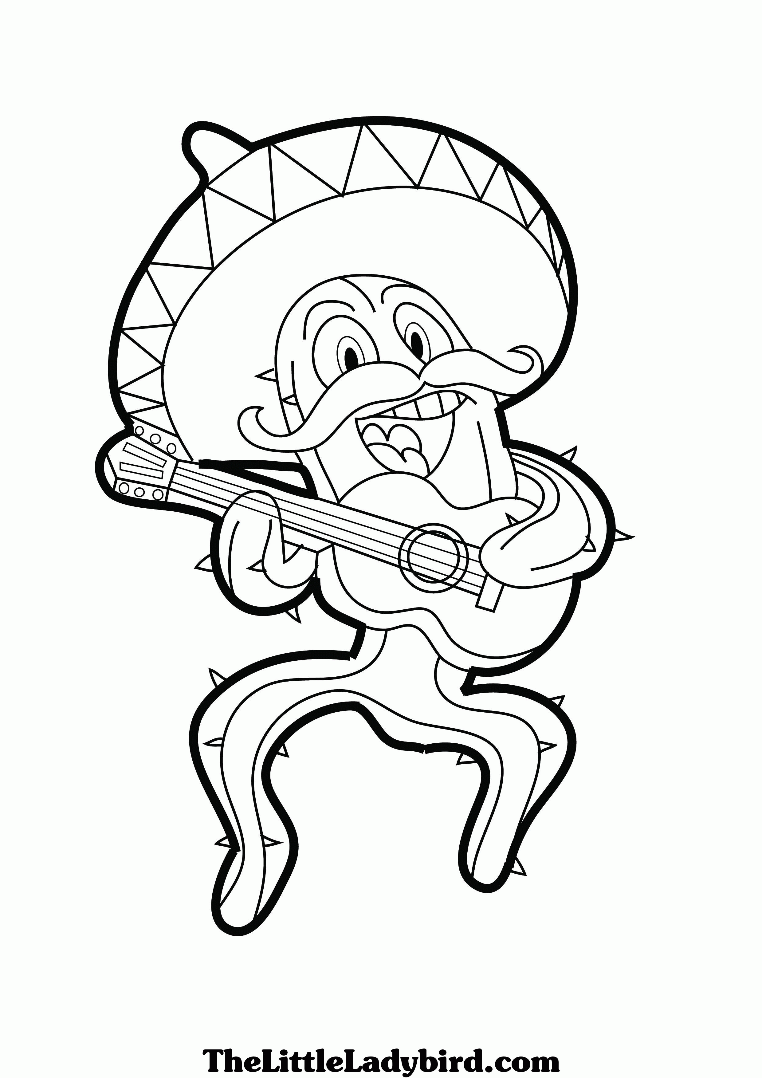 Preschool Christmas In Mexico Coloring Page Free Printable ...