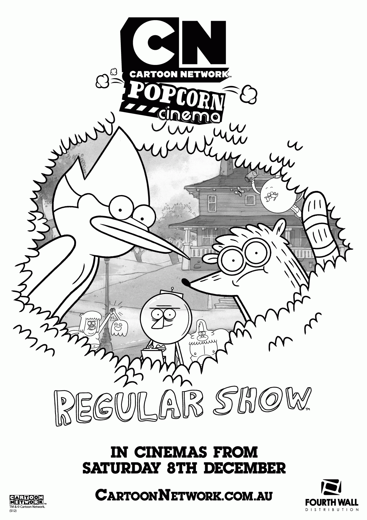 7 Pics Of Cartoon Network Regular Show Coloring Pages - Regular ... -  Coloring Home