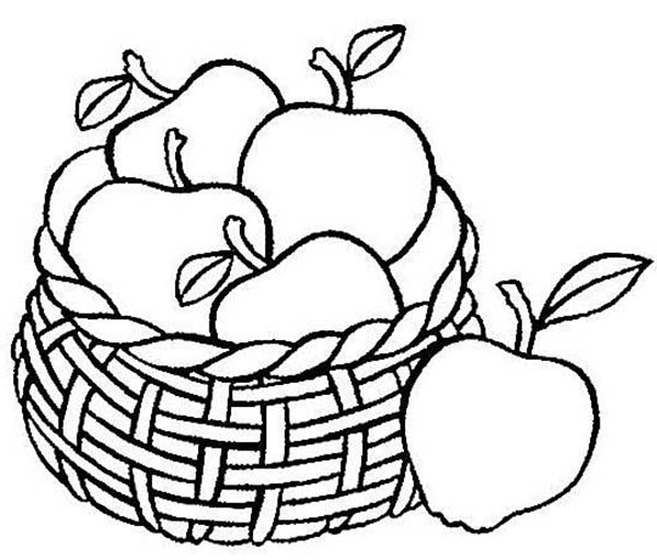 Pin on Apple Coloring Pages