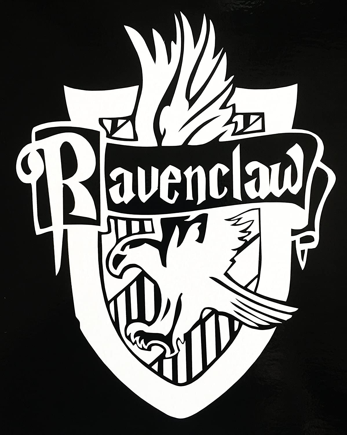 Harry Potter RAVENCLAW Hogwarts House Crest vinyl decal for car, laptop,  etc! : Electronics