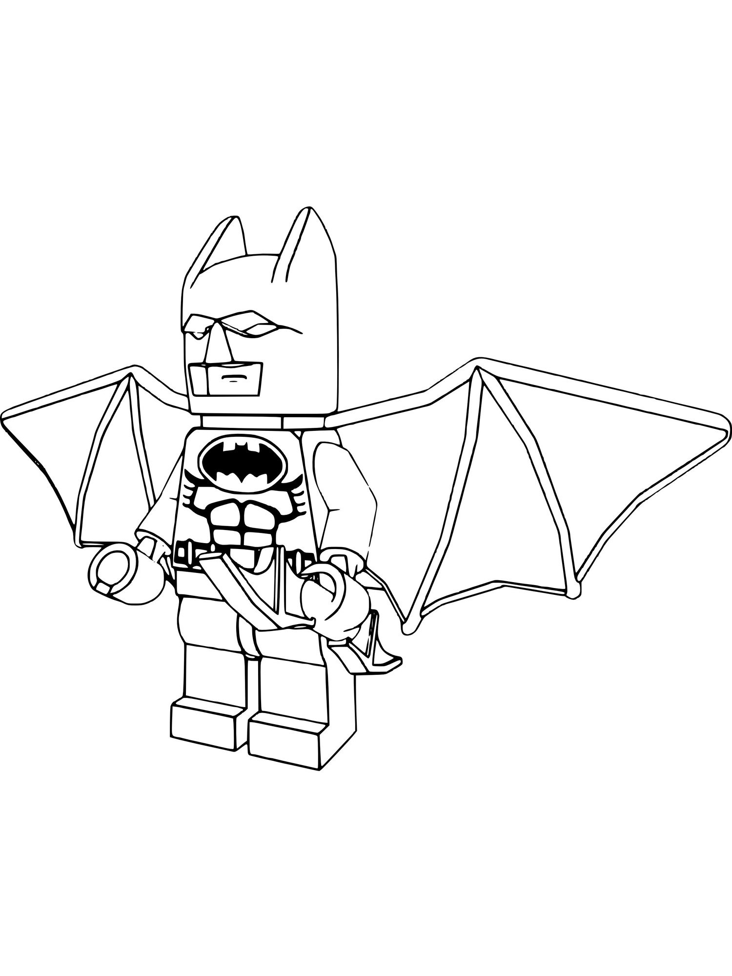 Lego Batman Coloring Pages. Free Printable Lego Batman Coloring ...