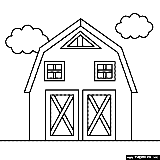 House Online Coloring Pages | TheColor.com
