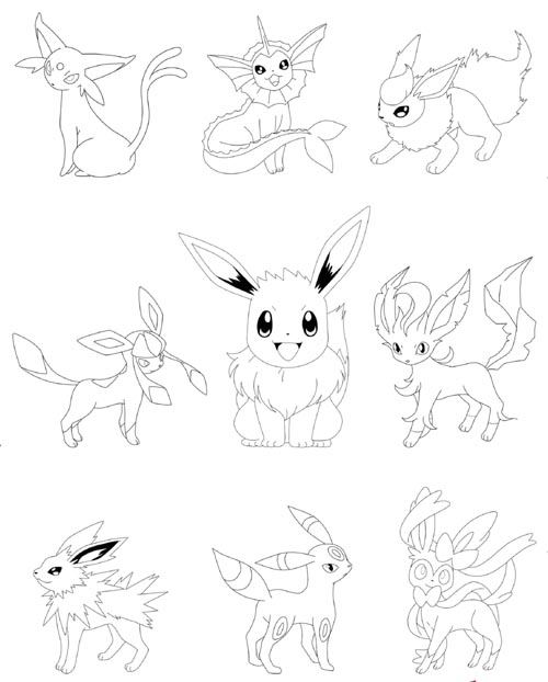 15 Expressive Pokemon Coloring Pages for Kids and Adults in 2022