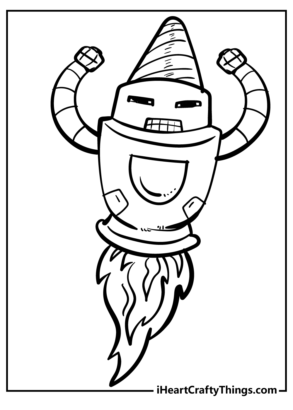 Printable Robot Coloring Pages (Updated 2022)