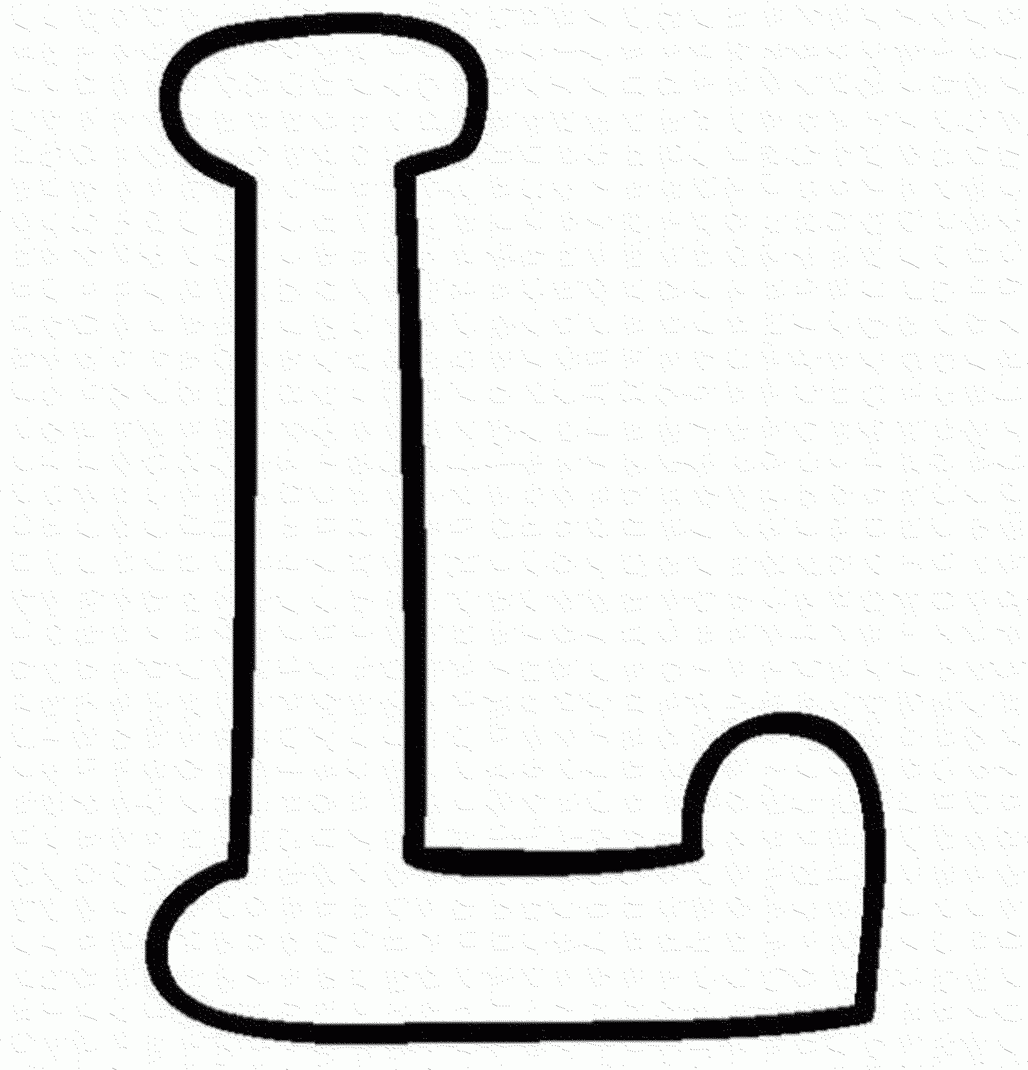 Handy Letter L Coloring Page Free Printable Coloring Pages - Widetheme
