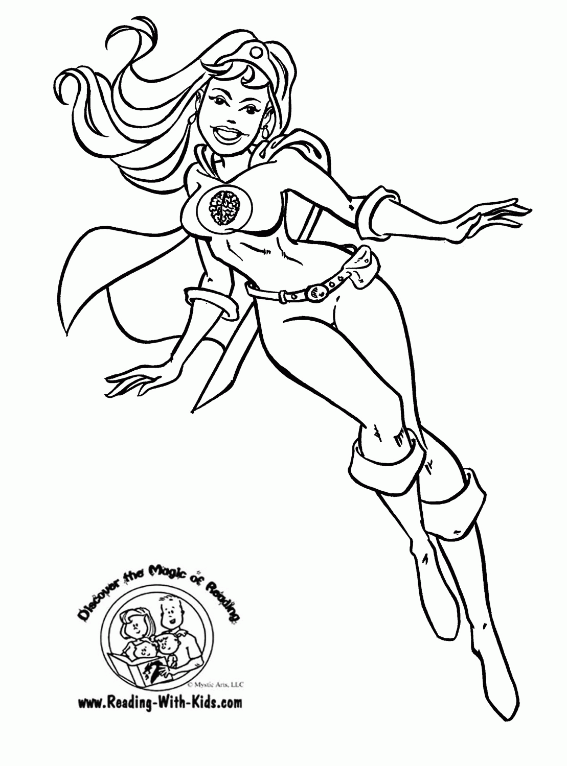 Download Supergirl Printable Coloring Pages - Coloring Home