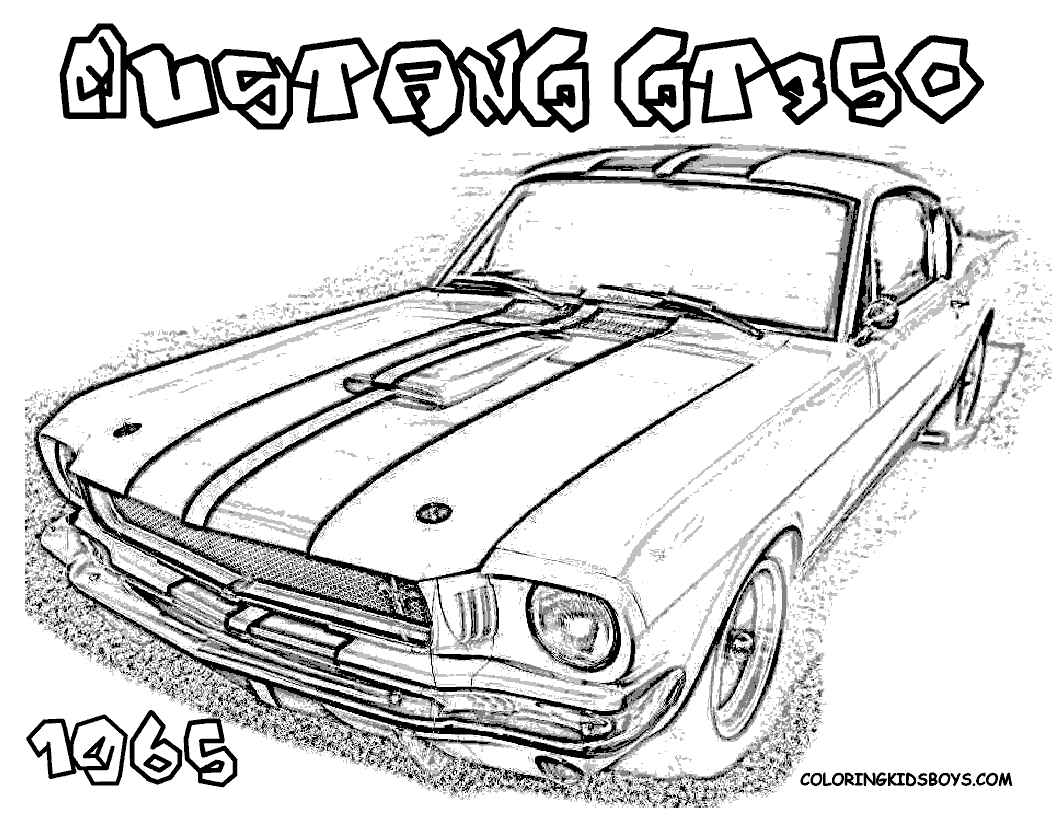 muscle-car-coloring-pages | Free Coloring Pages on Masivy World