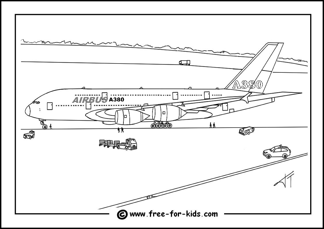 Aeroplanes Coloring Pages - Coloring Home