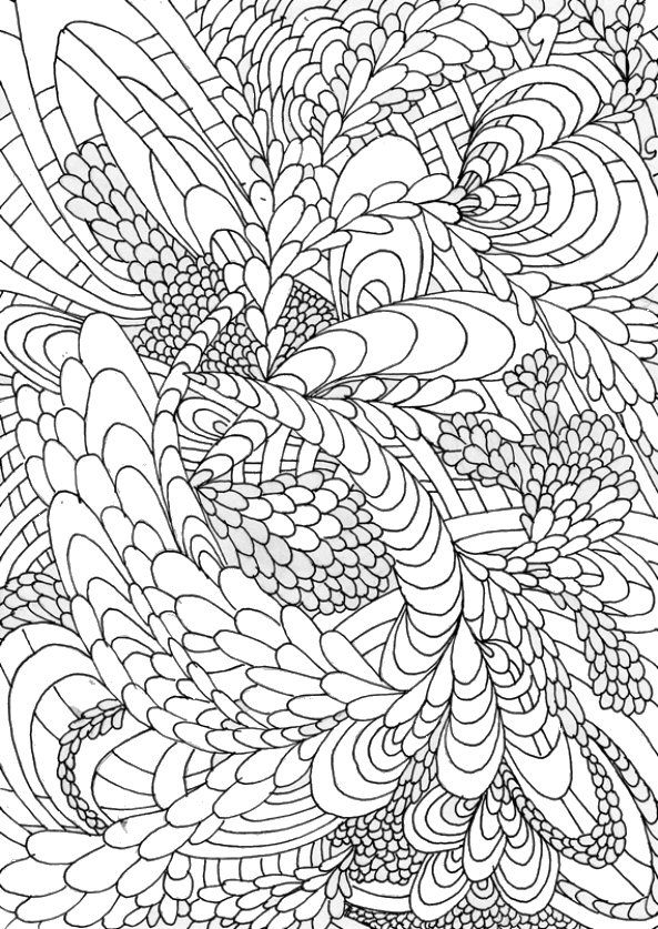 Kids-n-fun.com | 5 coloring pages of Handmade for adults and teens