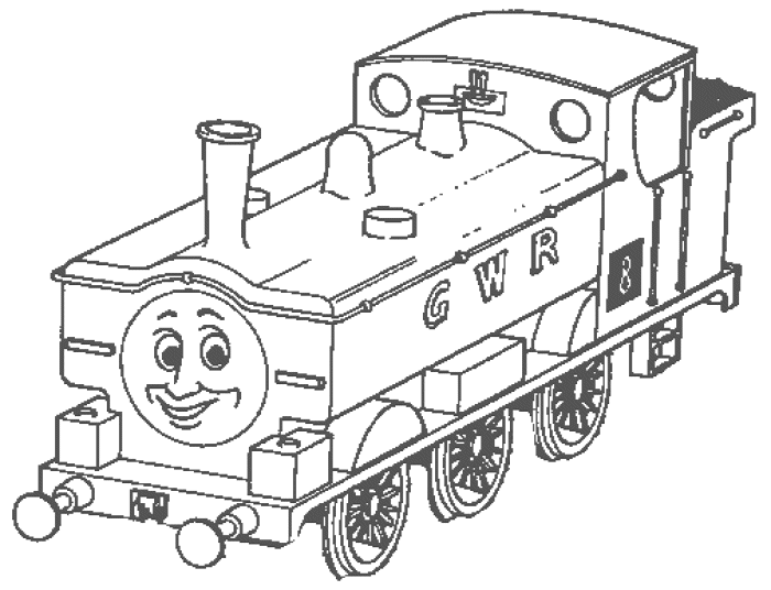 Thomas the train, Coloring pages and Coloring