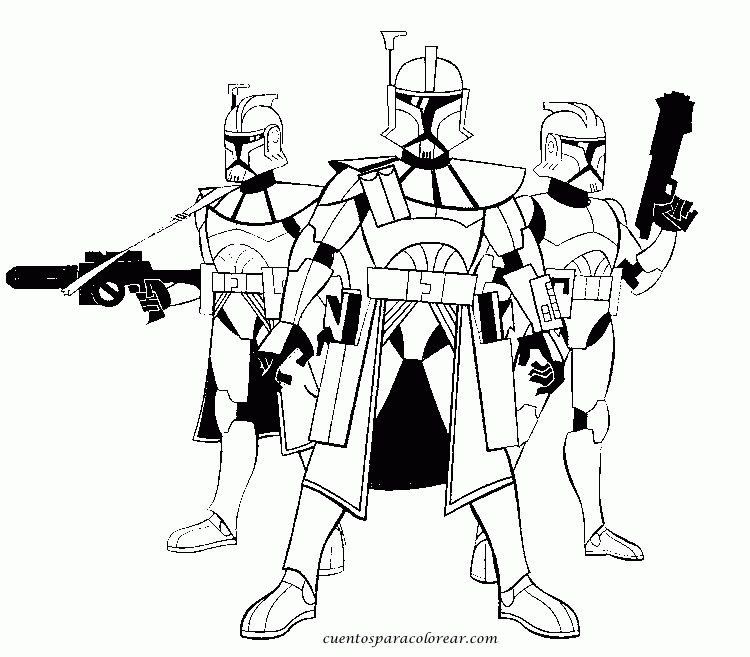 Star Wars Coloring Pages Captain Rex - Coloring Home