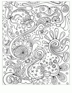Abstract Printable - Coloring Pages for Kids and for Adults