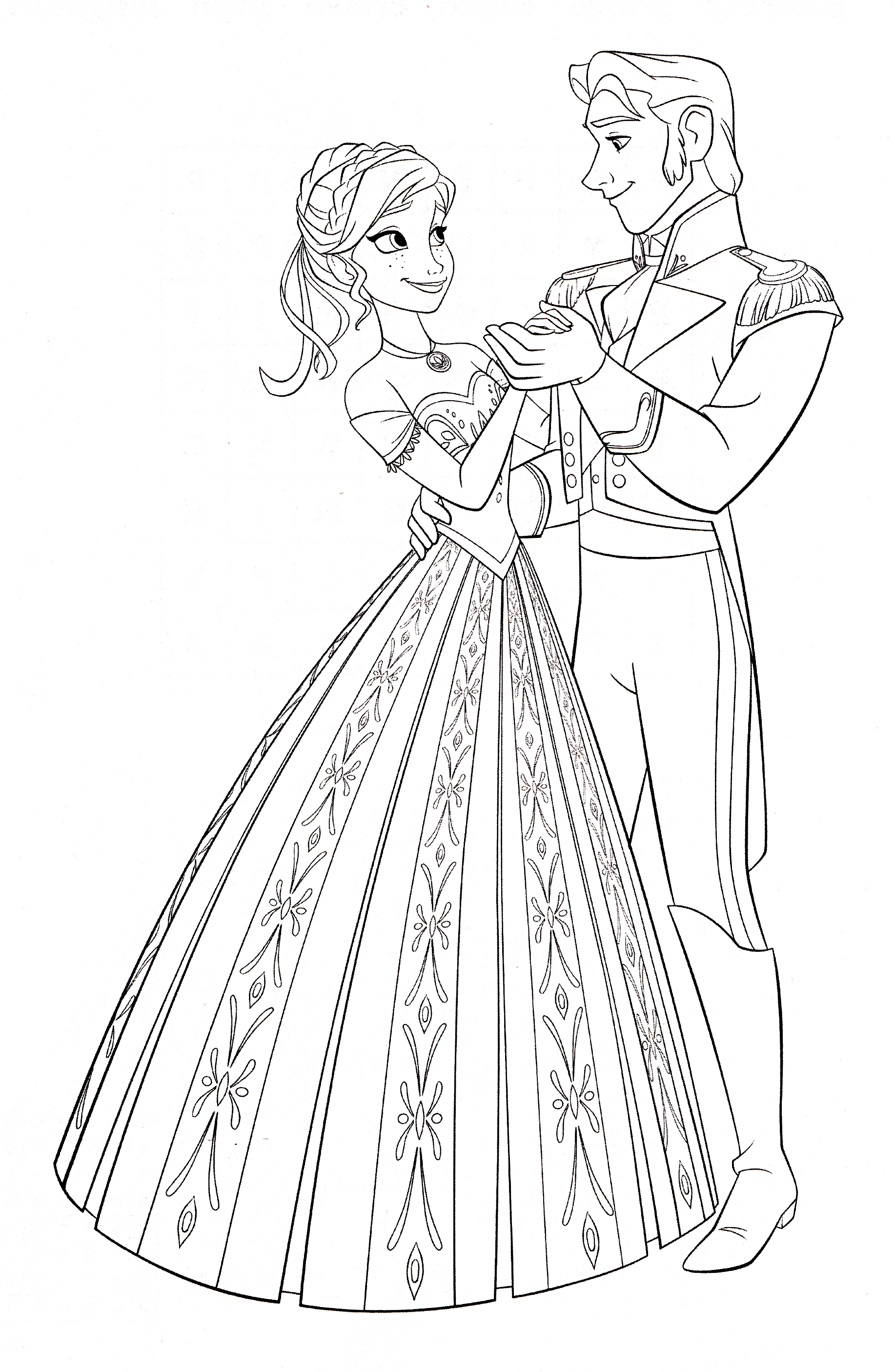 Free Disney Coloring Pages Frozen Prince Coloring Name B107 Reaction