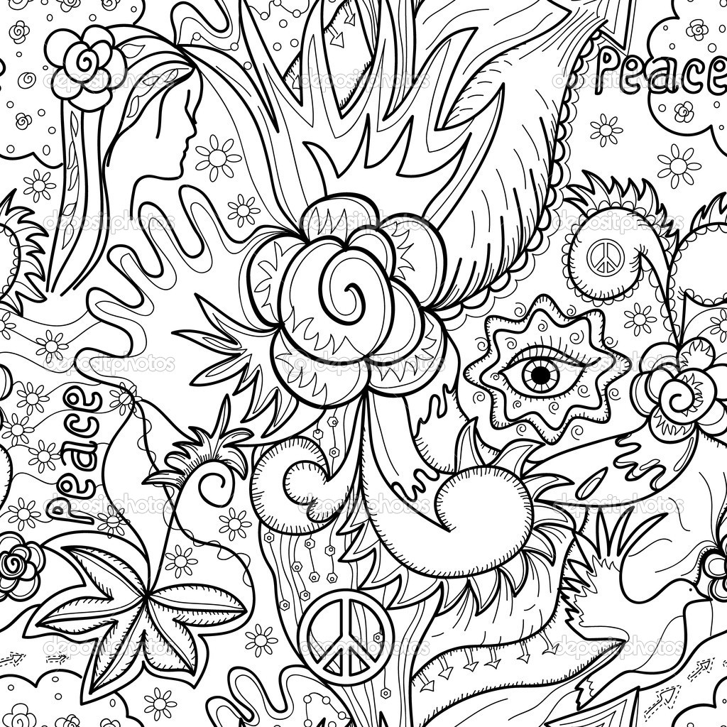 Printable Abstract Coloring Pages - Whataboutmimi.com