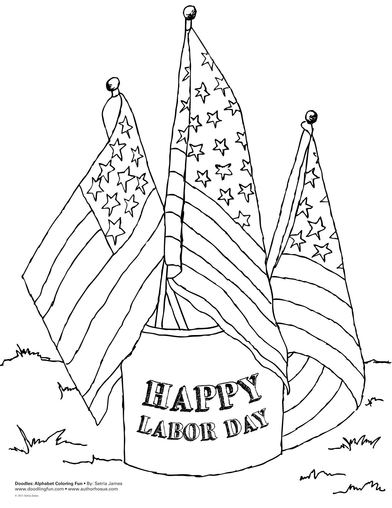 labor day coloring pages | Labor Day Online Coloring Pages | Page ...
