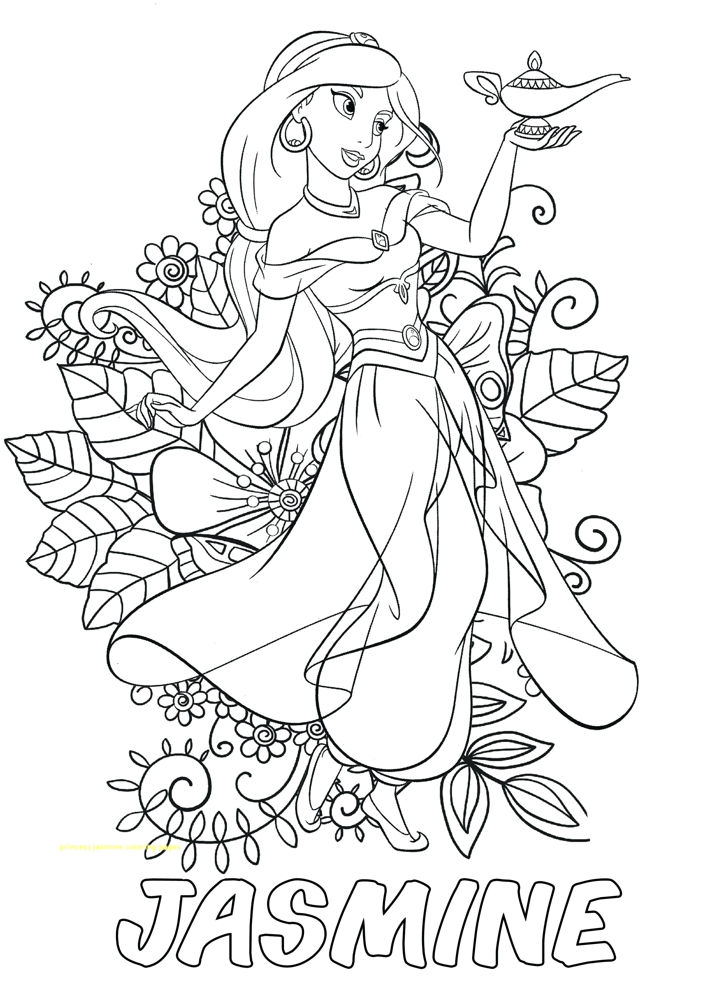 Genie Coloring Pages - Coloring Home