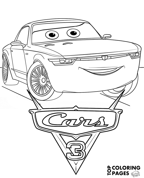 Cars 3 - Topcoloringpages.net