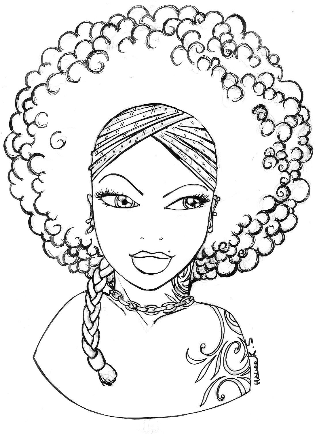 The Best Ideas for Coloring Pages for Black Girls - Best Coloring Pages  Inspiration and Ideas | Coloring pages for girls, Coloring pages, Coloring  books