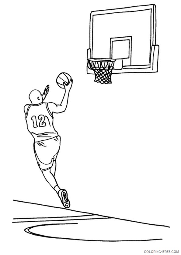 nba coloring pages phoenix suns Coloring4free - Coloring4Free.com