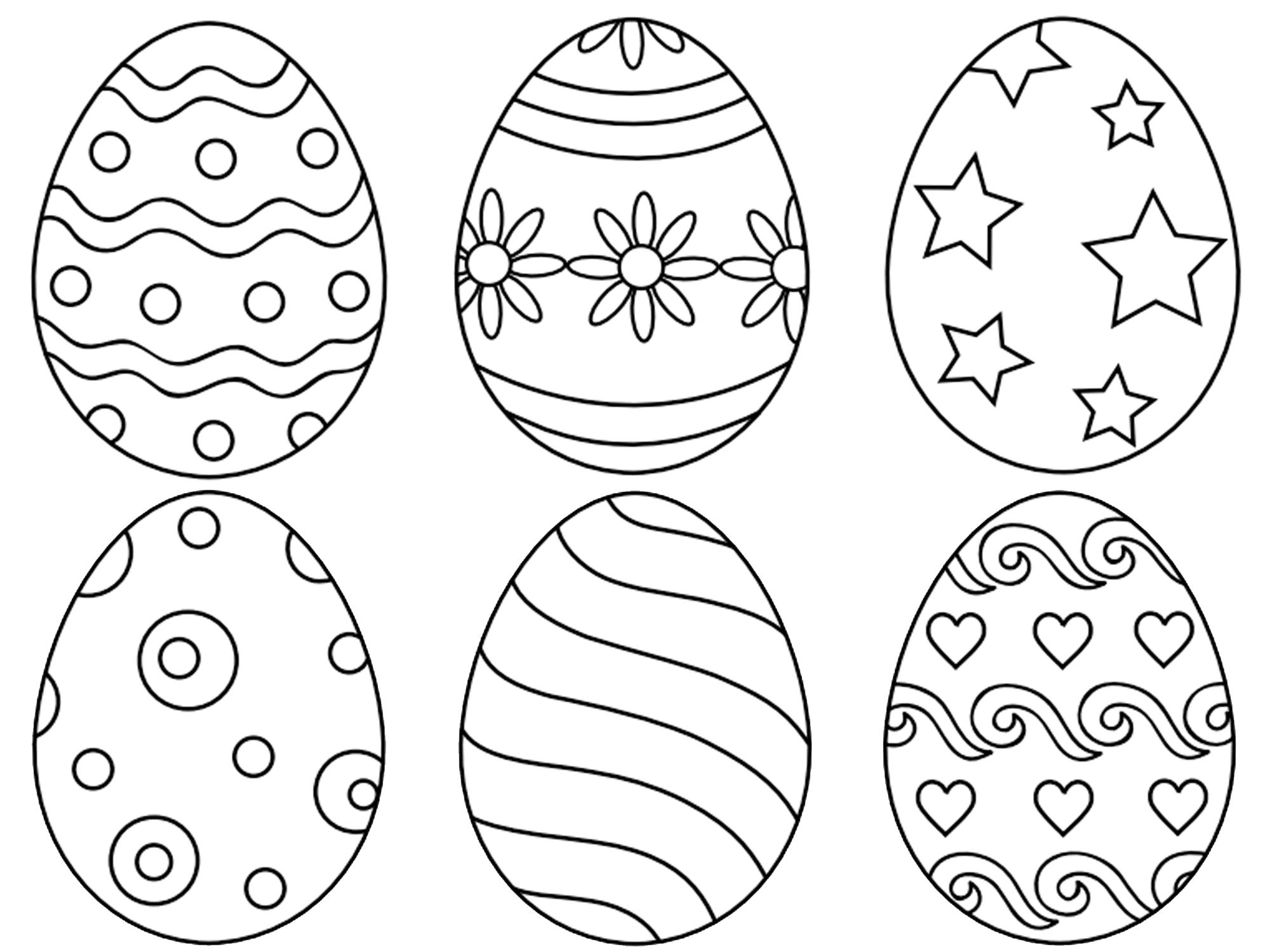 Download 9 Places For Free Printable Easter Egg Coloring Pages Coloring Home