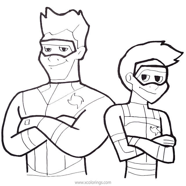 Henry Danger Coloring Pages Outline ...xcolorings.com - Coloring Home.