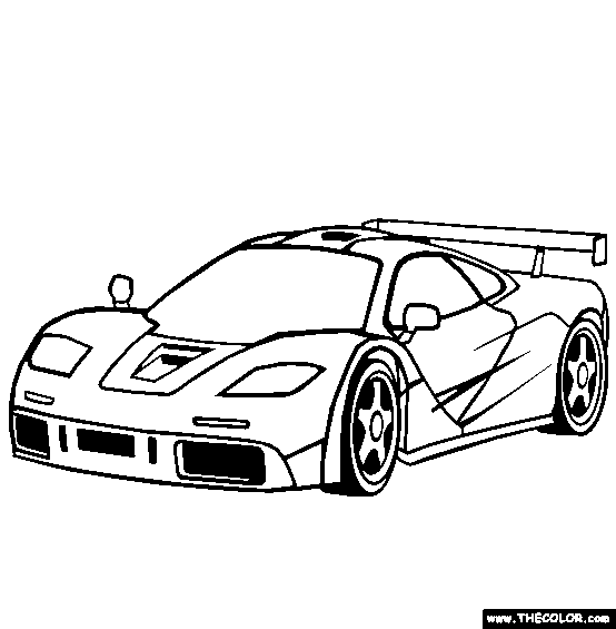 Mclaren 720s Coloring Pages - Coloring Home.