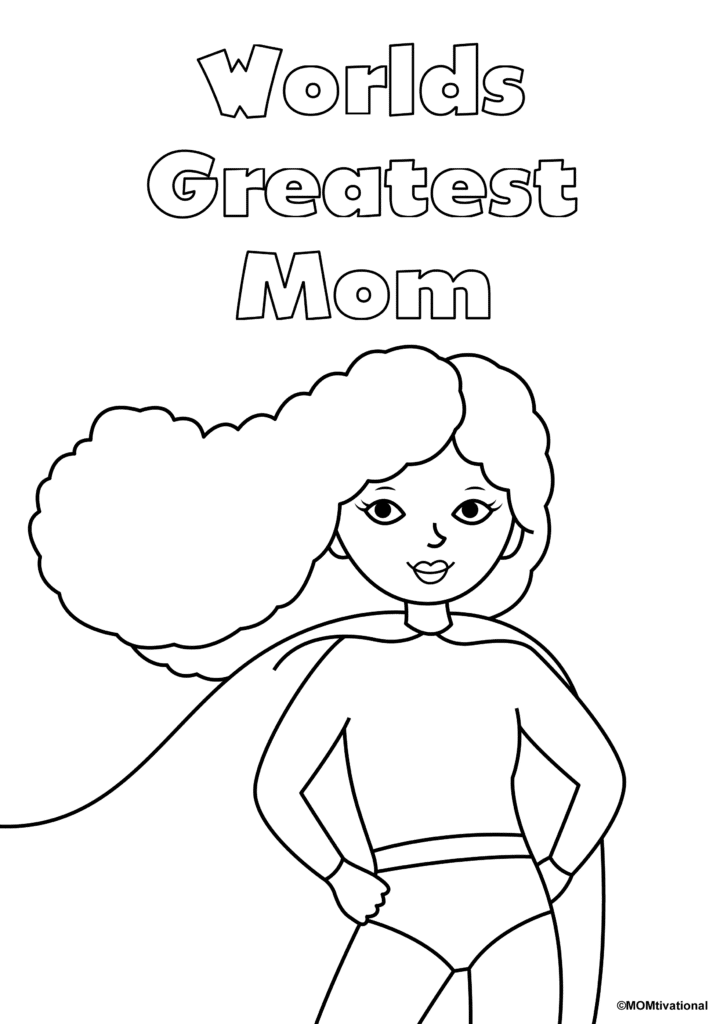 FREE Mother's Day Coloring Printables - MOMtivational