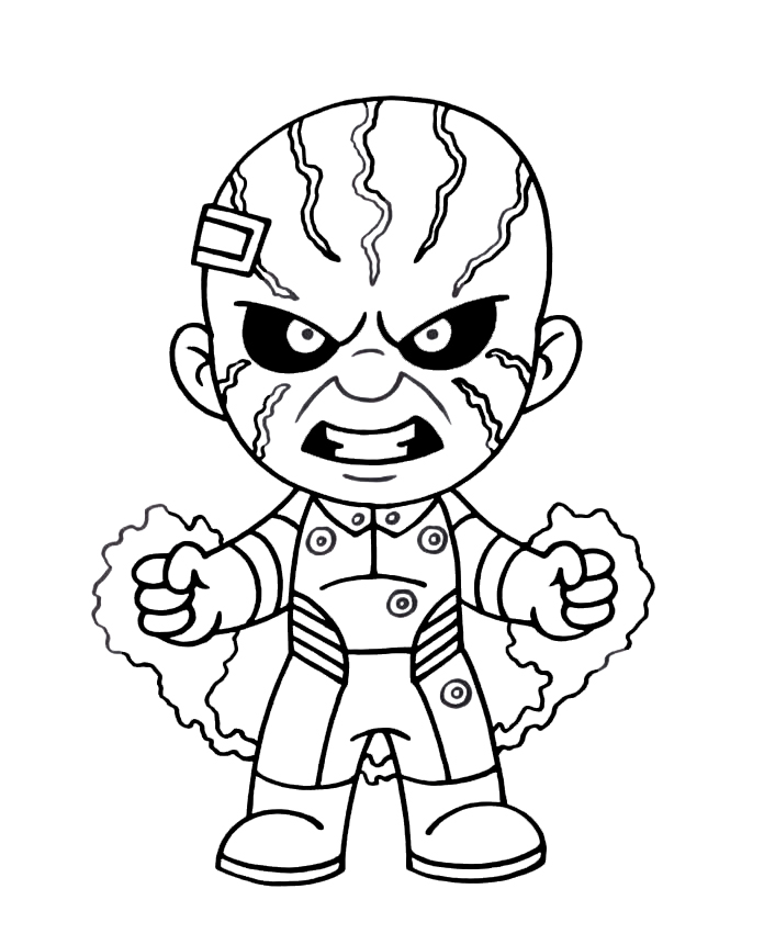 Coloring Pages Electro Print Free