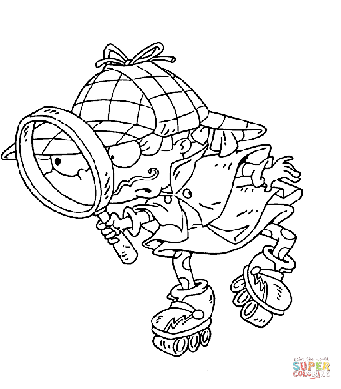 Sherlock Tommy coloring page | Free Printable Coloring Pages