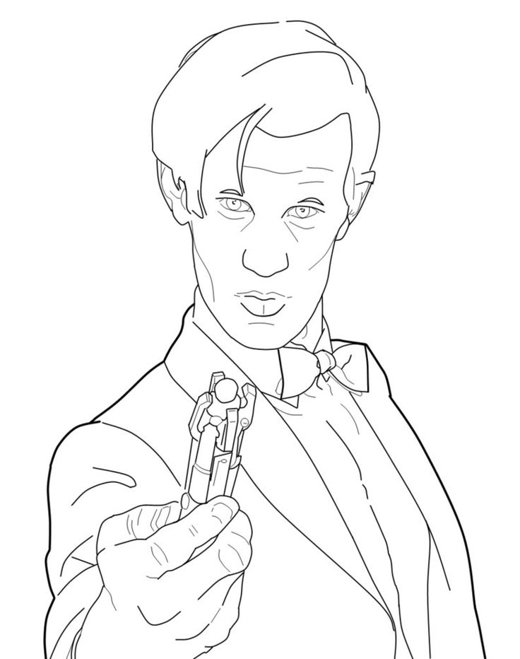Doctor Who Coloring Pages