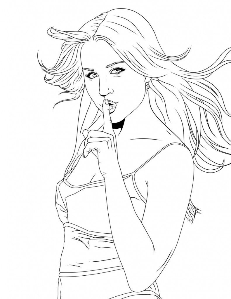 Coloring Pages For Teenager Girls - Coloring Pages