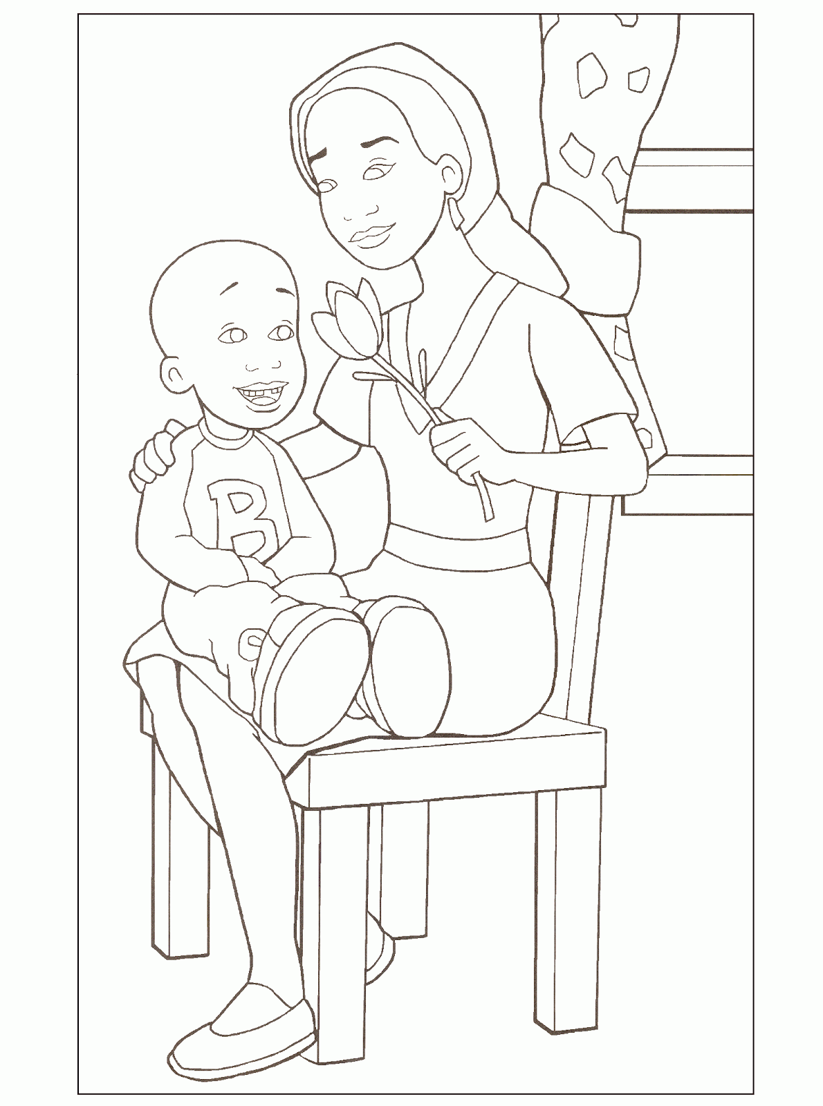 Little Bill Coloring Page
