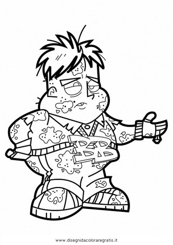 41+ beautiful photos Printable Johnny Test Coloring Pages / Johnny Test