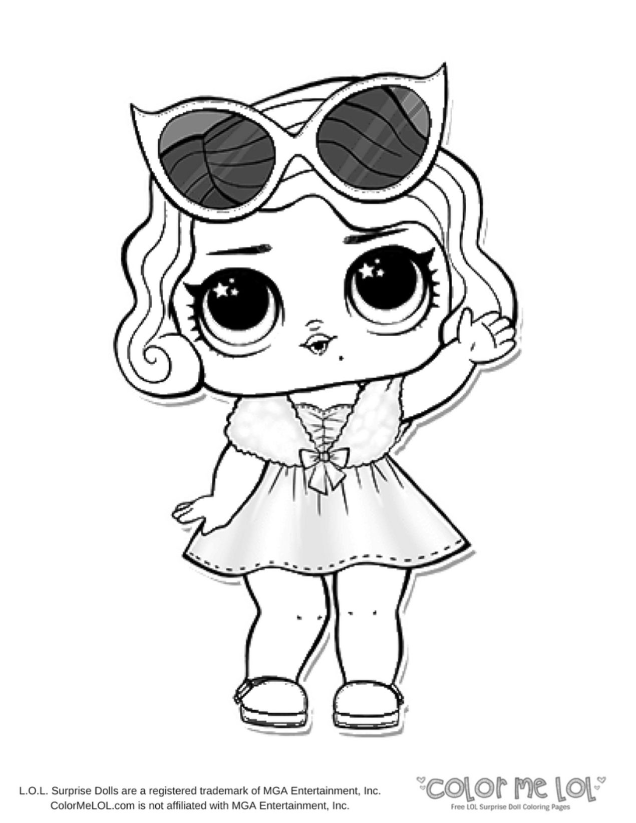 Lol Doll Coloring Pages - Coloring Home