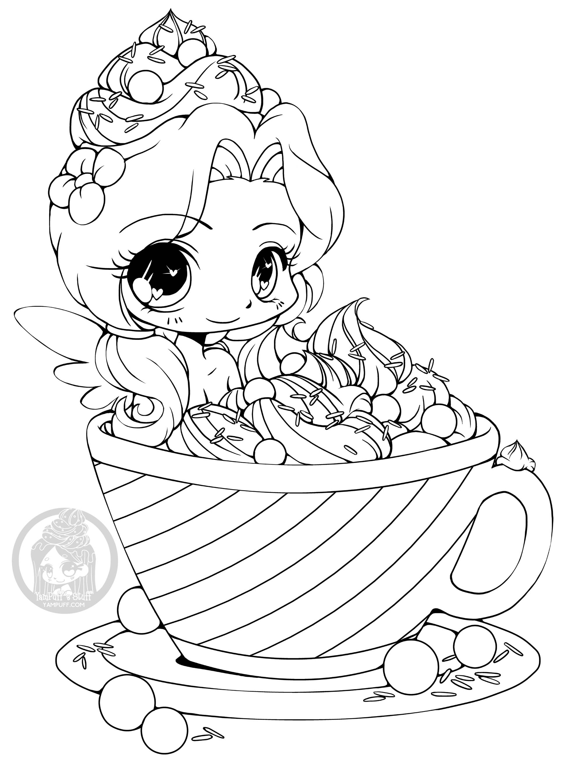 Hot cocoa - Return to childhood Adult Coloring Pages