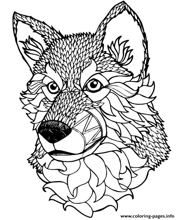 Adult Animal Coloring Pages Coloring Home
