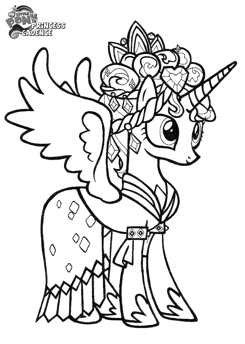 my little pony flurry heart coloring pages - Clip Art Library