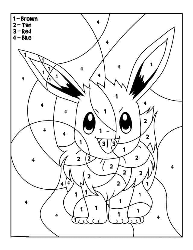 eevee-pokemon-color-by-number-coloring-page-printable-coloring-page-for-kids-coloring-home