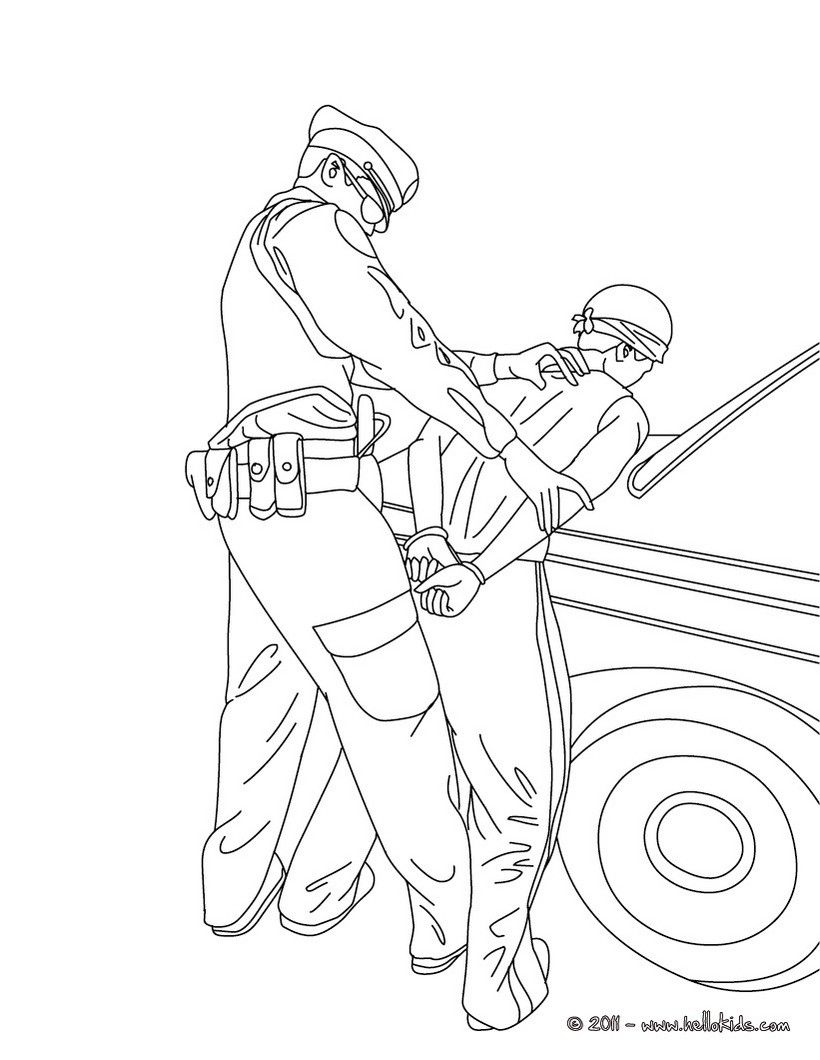 POLICEMAN coloring pages - Motorcycle police officer controlling ...